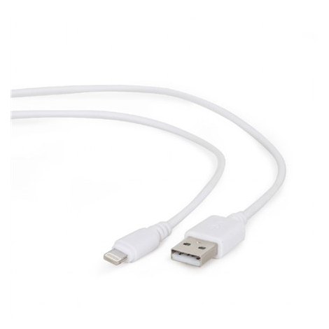 Cablexpert | Lightning cable | Male | 4 pin USB Type A | Apple Lightning | White | 1 m